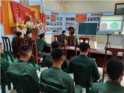 Sư đoàn 3 tổ chức thi cán bộ giảng dạy chính trị